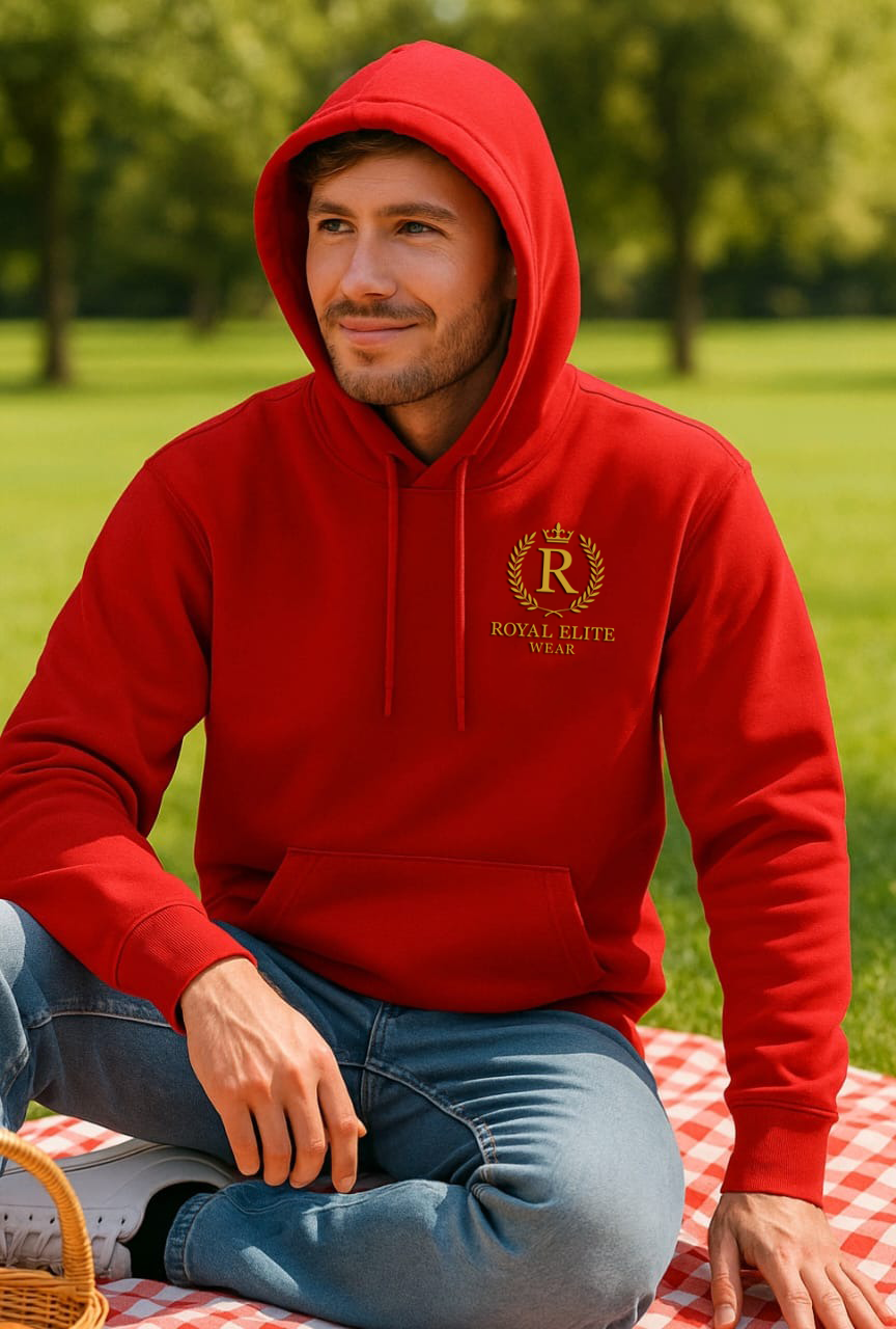 Sudadera con capucha de forro polar premium