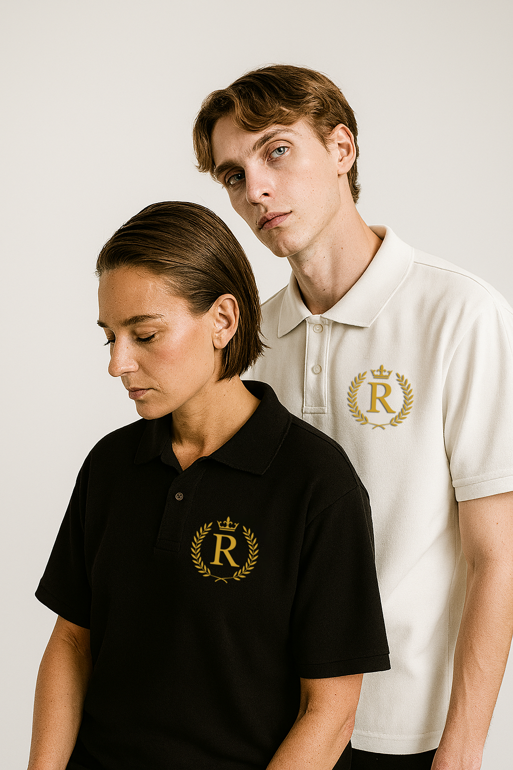 Oversized Drop-Shoulder Polo