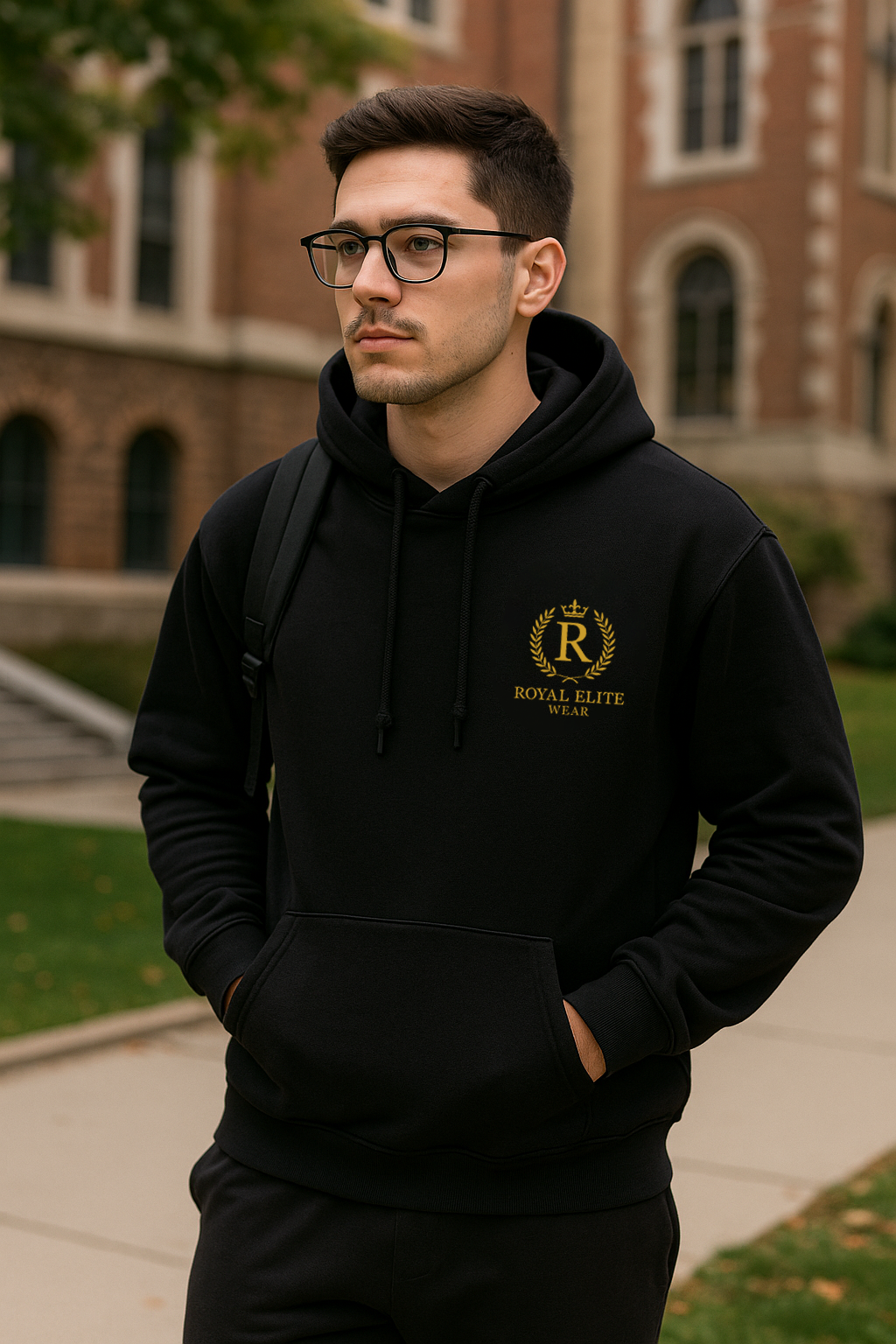 Premium Cotton Terry Hoodie